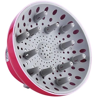 Image of Hairizone Universal Diffuser for Hair Dryers with Nozzle D=1.7&quot; 2.6&quot; (4.3 to 6.6 cm) Curly or Wavy Styling, Dry and Gain Maximum Volume without Frizz, Fuchsia