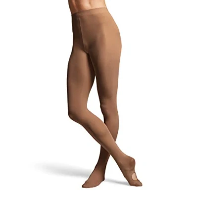 Image of Bloch Women&#039;s Ladies contoursoft adaptatoe Tights