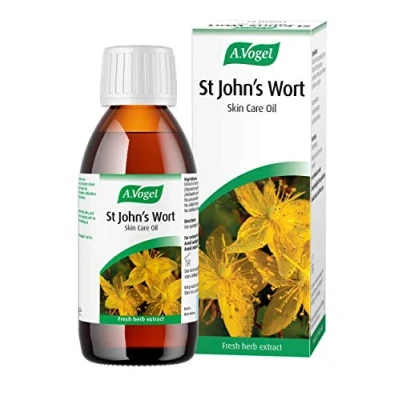 Image of A.Vogel St. John’s Wort Skin Care Oil Soothe &amp; Protect Dry Extract of Freshly Harvested, Organically Grown Suitable for All Types 100ml