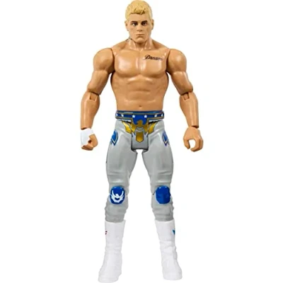 Image of WWE MATTEL Action Figures, Cody Rhodes, 6 inch Collectible Figure, Toys (HKP24)