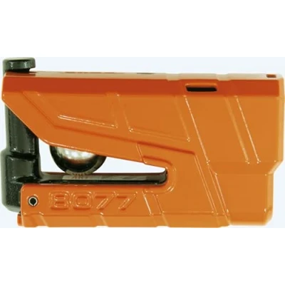 Image of ABUS Brake disc lock Granit Detecto XPlus 8077 II SRA Motorcycle with alarm security level 18 Orange