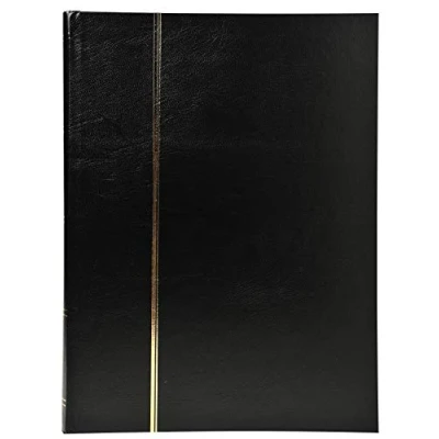 Image of Exacompta Large Classic Stamp Album, 16 Pages Black, 22.5 x 30.5 cm