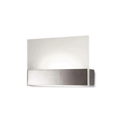 Image of LEDS C4 LED 1 Light Indoor Small Wall Uplighter Satin Nickel