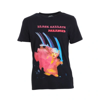 Image of Eleven Paris Paranoid 17S1TS234 WoMens short sleeve t shirt Black Cotton Size X Small