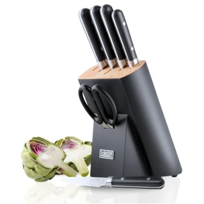 Image of Sabatier Professional 6 Piece Knife Block Set (SABSSKB4)