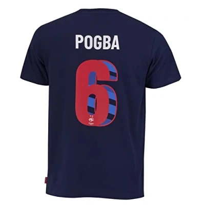 Image of Equipe de FRANCE football FFF Paul Pogba T Shirt Official Collection