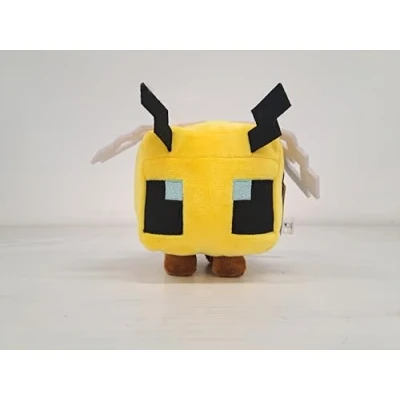 Image of Mattel Minecraft HBN41 Official 6 Inch Bee Character Plush Toy