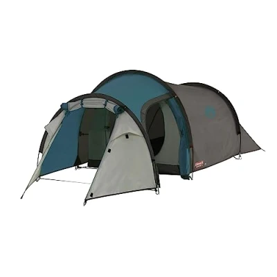 Image of Coleman Cortes 2 tent, man 1 Bedroom hiking tent for person, waterproof thanks to 2000mm water column, lightweight tunnel Camping, trekking or festivals, with sewn in Groundsheet
