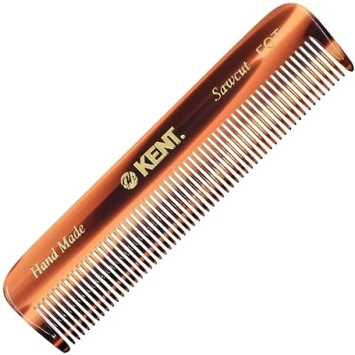 Image of Kent Handmade Coarse/Fine Toothed Styling Pocket Comb, Length 11.2 cm