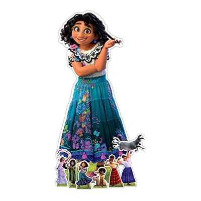 Image of SP017 Mirabel Encanto Cardboard Cutout Party Decorations With Six Mini Supplies