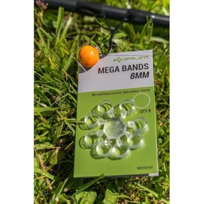 Image of Korum Mega Bands 8mm (8pcs) Terminal tackle