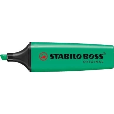Image of Highlighter STABILO BOSS ORIGINAL Pack Of 3 Touch Turquoise