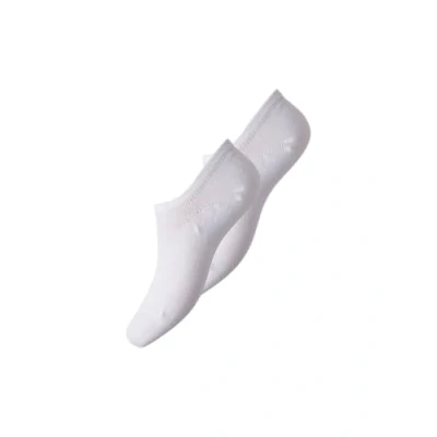 Image of PIECES Women&#039;s Pctess 2 Pack Sneaker Socks Noos, Bright White, One Size
