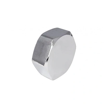 Image of Chrome 1/2&quot; BSP Thread Female Blanking End Cap Radiator Plug Water Pipe