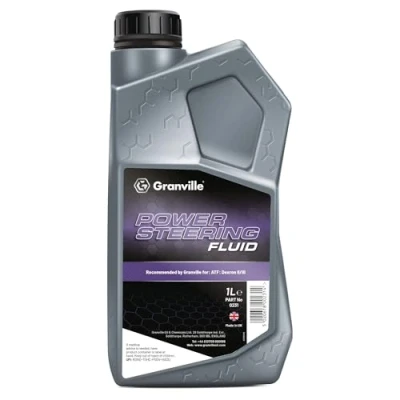Image of Granville Power Steering Fluid 1L High Performance ATF Dexron II Lubricant for Systems Reduces Wear &amp; Prevents Squeals