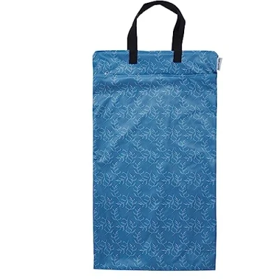 Image of Avo&amp;Cado Duo XL Wet Bag with Drying Compartment (Leaves)