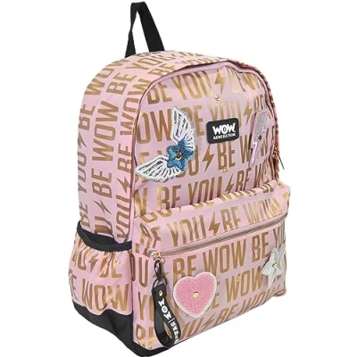 Image of WOW GENERATION Girl&#039;s Wow00065 Backpack, Pink, One Size