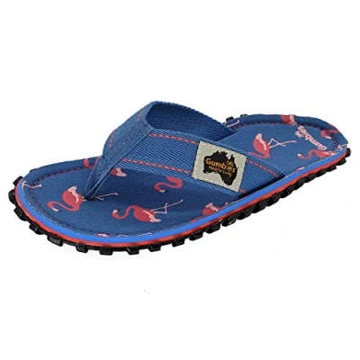 Image of Gumbies Model Original Toe Separator Women/Men Sandals Men/Women Bathing Slippers Shoes Women&#039;s Sandals, flamingo, 8.5 UK