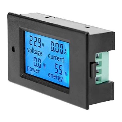 Image of 100A AC 80 260V Digital Power KWh Watt Meter Volt Energy Multimeter, Monitor Voltage Voltmeter Ammeter