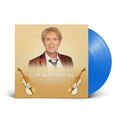 Image of Cliff Richard With Strings [My Kinda Life] Blue vinyl Sealed 2023 UK LP 5054197734144