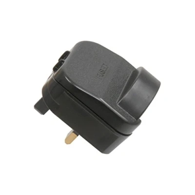 Image of Mercury 13A Fused Euro Plug to 3 Pin UK Converter