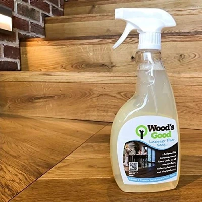 Image of WOODS GOOD Natural Soap Floor Care 750ml Spray for Karndean, Lacquered Wooden &amp; Laminate Floors
