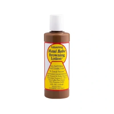Image of Browning Lotion All Natural Fast Dark Tan 4 fl.oz by Maui Babe
