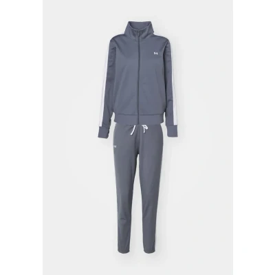 Image of Under Armour Tricot Tracksuit SET Tracksuit, Women&#039;s, Size: XL, Castlerock/white