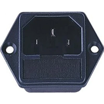 Image of Soundlab 250V 6A AC Fused 3 Pin IEC Chassis Inlet