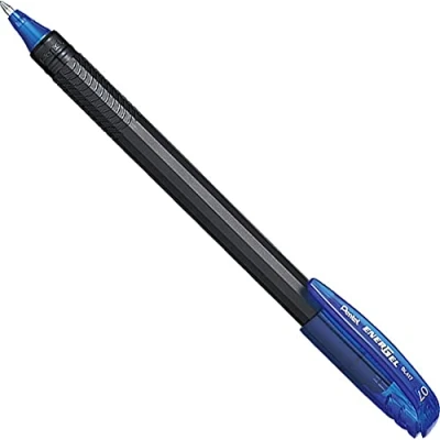 Image of Pentel EnerGel Eco BL417 Quick Drying Gel Pen Blue (Pack of 1)