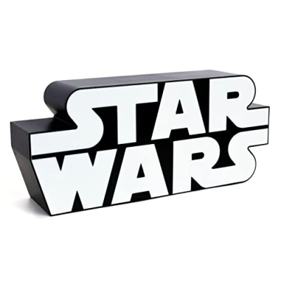 Image of Paladone Star Wars Iconic Logo Light Officially Licensed Merchandise and Memorabilia, Gifts for Boys Men, Room Accessories, Desk Lamp