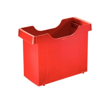 Image of Leitz Uni Box Plus 19080025 Suspension File for A4 Files Polystyrene Red
