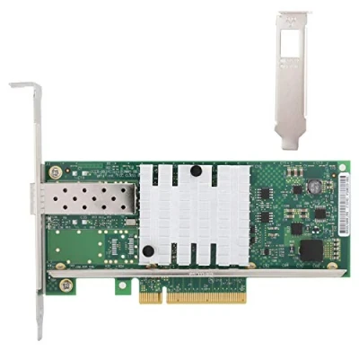 Image of 10GB Gigabit Ethernet, For INTEL X520‑DA1 82599EN PCI‑E 10G SFP Fiber Network Card Ethernet Server Adapter