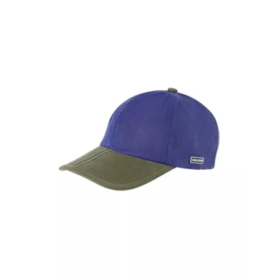 Image of SEALSKINZ Marham Waterproof Oiled Canvas Unisex Cap Hat Two Tone Outdoor All Weather Protection Navy