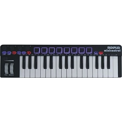 Image of midiplus minicontrol USB MIDI keyboard controller