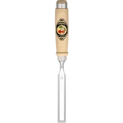 Image of Kirschen 1001018 18 mm Number 1001 Firmer Chisel with Hornbeam Handle Multi Colour