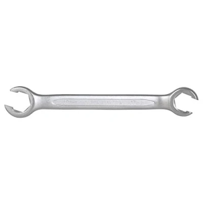 Image of KS Tools 517.9251 Open Double Ring Spanner Angled 21 x 23 mm