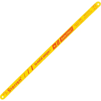 Image of 5x Starrett 12X1/2X18tpi Bi Metal Unique Safe Flex Hacksaw Blade