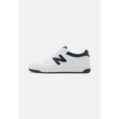 Image of New Balance 480L Unisex Trainers, Size: 5, White shoes