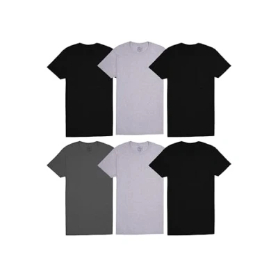 Image of Fruit of the Loom Men&#039;s Pocket T shirt Multipack Underwear, 6 Pack Assorted Colors, M UK