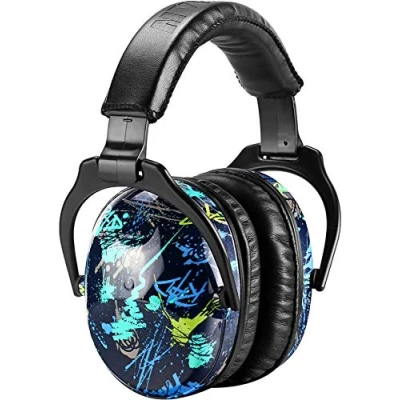 Image of ZOHAN 030 Ear Defenders for Toddler Kids and Young Teens, Upgraded Hearing Protection Muffs Children Have Sensory issues Autism, Ideal Fireworks, Concerts, Sports Events Grafitti