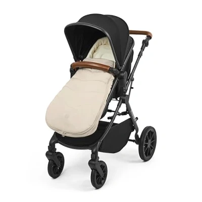 Image of Ickle Bubba Premium Pram and Stroller Footmuff Universal (Stone)