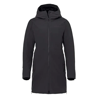 Image of VAUDE Women&#039;s Mineo Coat III Jacket, womens, 42449, Black, 36 (EU)