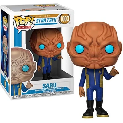 Image of Funko Pop! TV: Star Trek: Discovery Commander Saru Collectable Vinyl Figure Gift Idea Official Merchandise Toys for Kids &amp; Adults TV Fans Model Collectors and Display