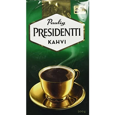 Image of Paulig Presidentti Coffee Imported from Finland by