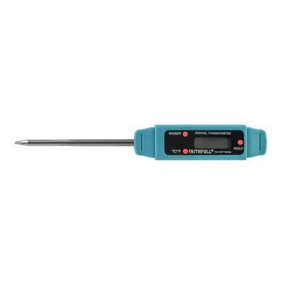 Image of Faithfull DETTHERM Digital Thermometer,Blue