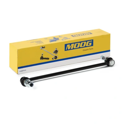 Image of 4882002070, 4882042030, 4882047020 Anti roll bar link MOOG TO LS 6580 Front Axle Left, Right 360mm M12X1.25 TOYOTA: Avensis III Estate