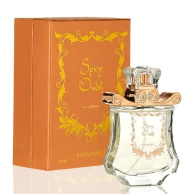 Image of Spicy Oudh by MARYAJ Eau De Parfum, 50 ml Unisex Aromatic Fragrance Exotic Essences Blend for Him and Her