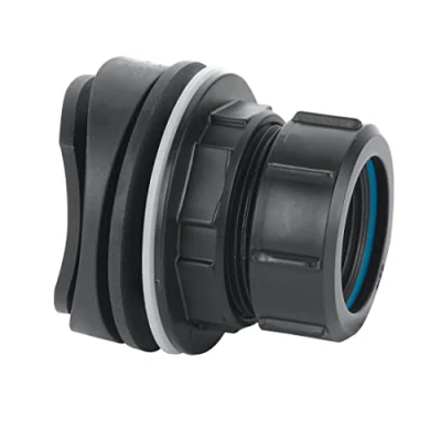 Image of Mcalpine Mechanical Soil Black Boss Connector For Pipe 1.25&#039;&#039; BOSSCONN 1.25BL