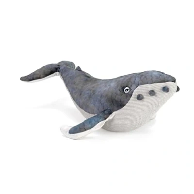Image of Wild Republic Humpback Whale Plush Soft Toy, Cuddlekins Cuddly Toys, Gifts for Kids 30 cm , Blue